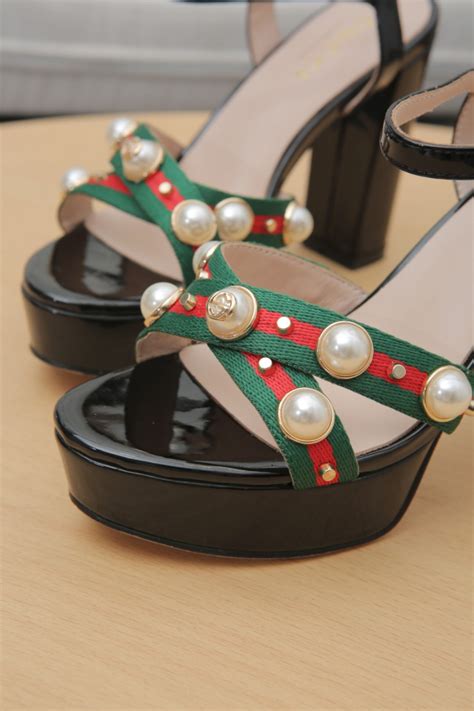 gucci spot fake shoes|gucci knock off heels.